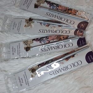 4 Pcs Colormates Eye Shadow Brush Set